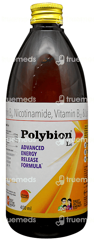 Polybion Lc Mango Flavour Syrup 400ml