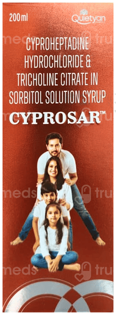 Cyprosar Syrup 200Ml