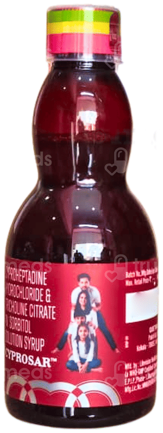 Cyprosar Syrup 200Ml