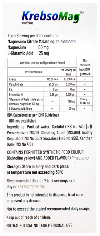 Krebsomag Pineapple Flavour Liquid 200ml