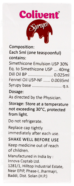 Colivent Syrup 60ml