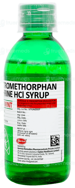 Biocof Mint Syrup 100ml
