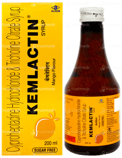 KEMLACTIN MANGO FLAVOUR SUGAR FREE SYRUP 200ML