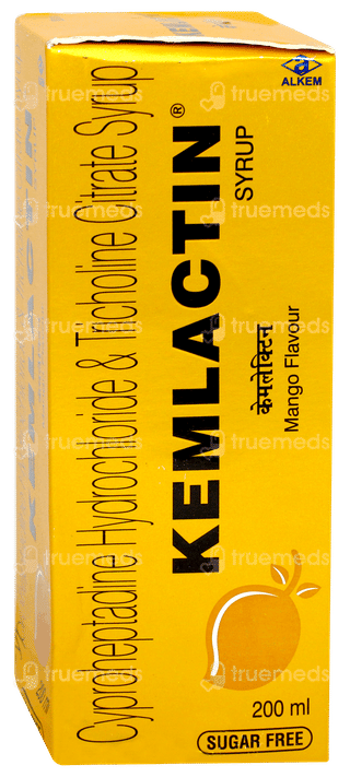 Kemlactin Mango Flavour Sugar Free Syrup 200ml