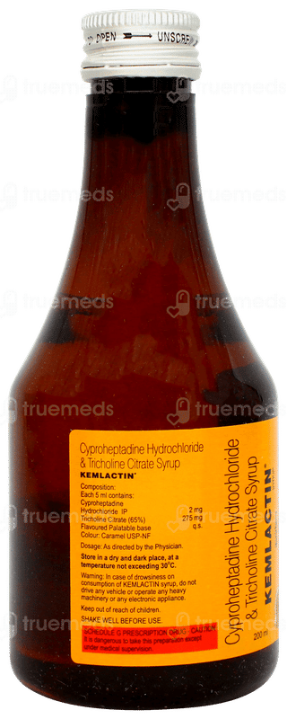 Kemlactin Mango Flavour Sugar Free Syrup 200ml