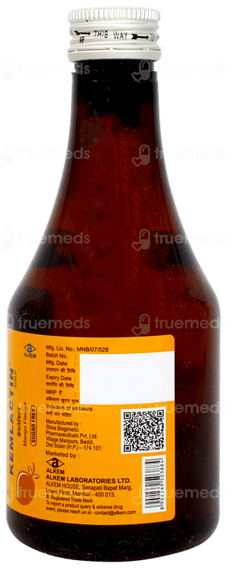 Kemlactin Mango Flavour Sugar Free Syrup 200ml