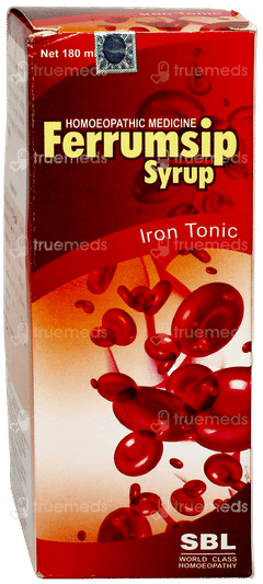 Sbl Ferrum Sip Syrup 180Ml Sbl Ferrum Sip Syrup 180Ml