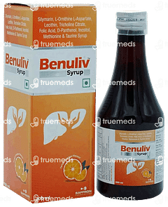 Benuliv Orange Flavour Syrup 200ml