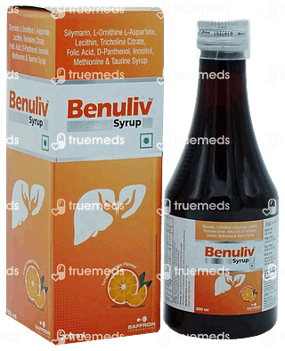 Benuliv Orange Flavour Syrup 200ml