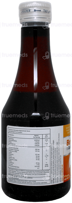 Benuliv Tangy Orange Flavour Syrup 200Ml