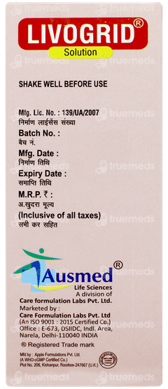 Livogrid Solution 100ml Livogrid Solution 100ml