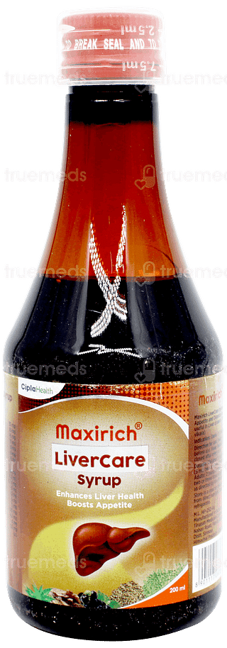 Maxirich Livercare Syrup 200ml