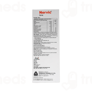 Nervic Sugar Free Syrup 200Ml