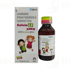 Solvin Ls Junior Syrup 100ml Solvin Ls Junior Syrup 100ml