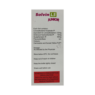 Solvin Ls Junior Syrup 100ml
