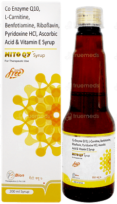 Mito Q7 Sugar Free Syrup 200ml