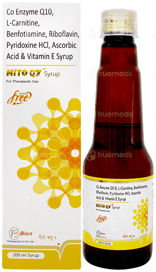 Mito Q7 Sugar Free Syrup 200ml