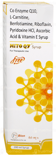 Mito Q7 Sugar Free Syrup 200ml