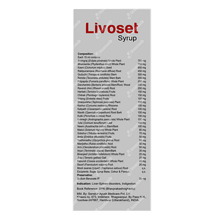 Livoset Ayurvedic Syrup 200 ML