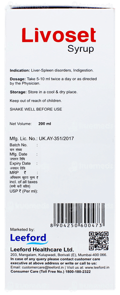 Livoset Syrup 200ml