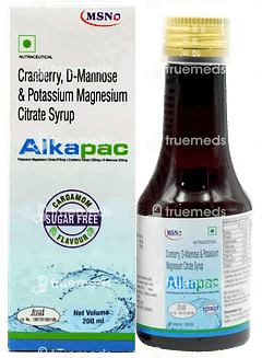 Alkapac Cardamom Sugar Free Syrup 200 ML