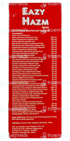 Eazyhazm Syrup 200ml