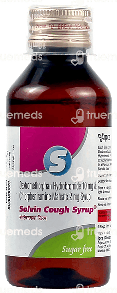 Solvin Sugar Free Cough Syrup 100ml