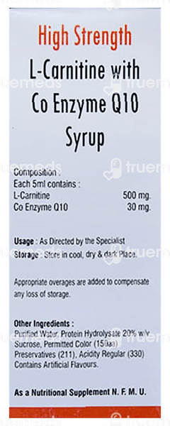 Q Carni 10 Pineapple Flavour Syrup 150ml