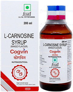 Cogvin Mango Flavour Syrup 200ml