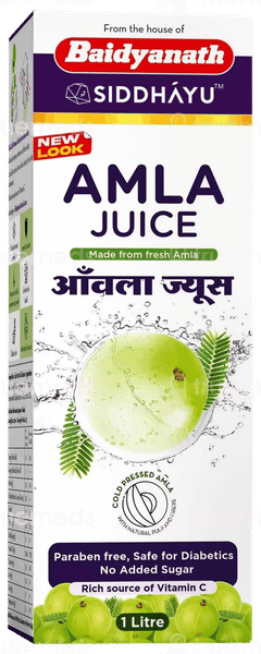Baidyanath Amla No Added Sugar Juice 1Litre
