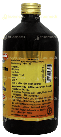 Baidyanath Amritarishta 450ml