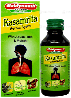 Baidyanath Kasamrita Herbal Syrup 100Ml Baidyanath Kasamrita Herbal Syrup 100Ml