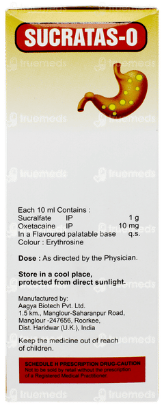 Sucratas O Suspension 200ml Sucratas O Suspension 200ml