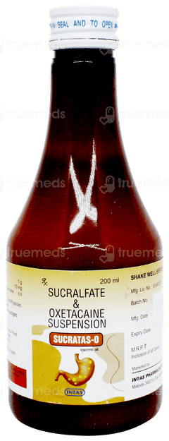 Sucratas O Suspension 200ml Sucratas O Suspension 200ml