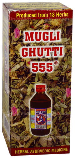 Mugli Ghutti 555 Syrup 180Ml Mugli Ghutti 555 Syrup 180Ml