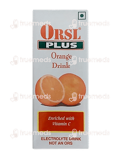 Orsl Plus Orange Drink 200ml Orsl Plus Orange Drink 200ml