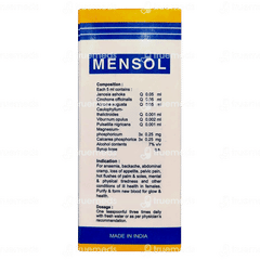 Hapdco Mensol Tonic 450 ML