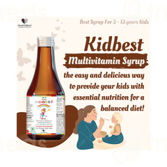 Healthbest Kidbest Multivitamin And Multimineral Syrup For Kids 200 ML