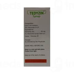 Tedyzin Mango Flavour Syrup 100ml Tedyzin Mango Flavour Syrup 100ml