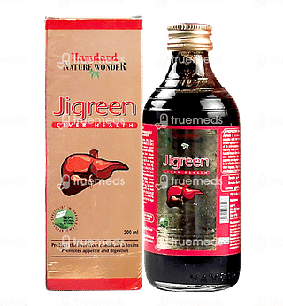 Hamdard Jigreen Syrup 200 ML