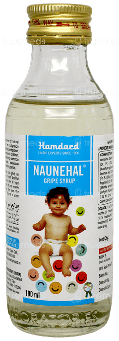 Hamdard Naunehal Gripe Syrup 100Ml Hamdard Naunehal Gripe Syrup 100Ml