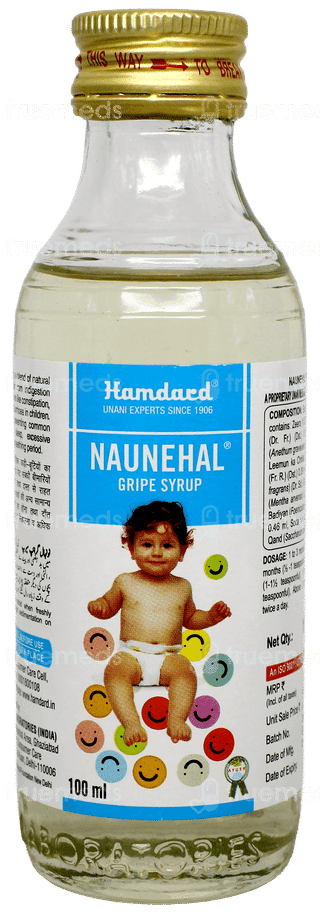 Hamdard Naunehal Gripe Syrup 100Ml