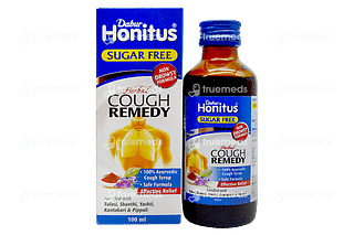 Dabur Honitus Herbal Cough Remedy Sugar Free Syrup 100 ML