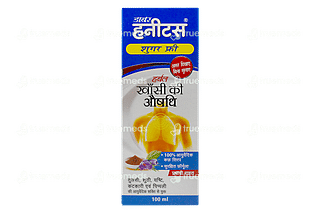 Dabur Honitus Herbal Cough Remedy Sugar Free Syrup 100 ML