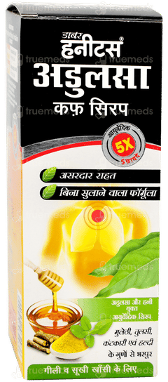 Dabur Honitus Adulsa Cough Syrup 100ml