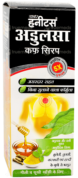 Dabur Honitus Adulsa Cough Syrup 100ml