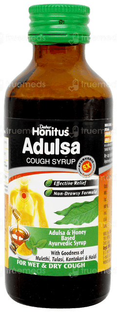 Dabur Honitus Adulsa Cough Syrup 100ml