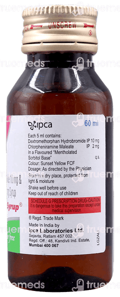 Solvin Sugar Free Syrup 60ml