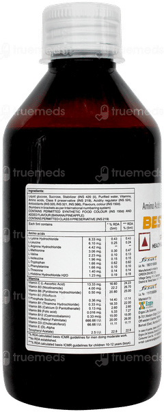 Best 22 Plus Banana And Pineapple Flavour Syrup 200ml