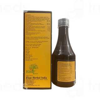 Elzac Ashwashila Gold Sugar Free Syrup 200 ML